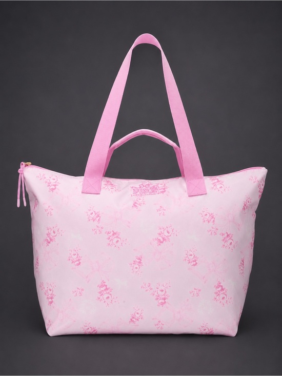 LoveShackFancy Handbags - Limited edition PINK Victoria’s Secret x LoveShackFancy Beaux Icons tote